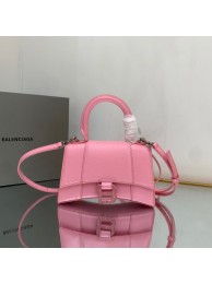 Balenciaga HOURGLASS SMALL TOP HANDLE BAG 59353 pink Tl15863Tk78