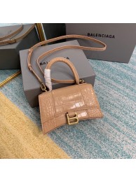 Balenciaga Hourglass XS Top Handle Bag 28331S apricot Tl15903hi67