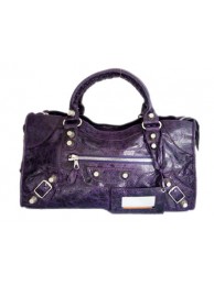 Balenciaga Lampskin Handbag 084328A Purple Tl16342jf20