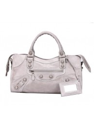 Balenciaga Long Gaint Silver Part Time Bag 085328A Light Grey Tl16117ff76