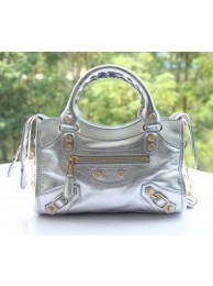 Balenciaga mini Classic First Bag B300295 Silver Tl16074MB38