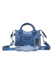 Balenciaga mini Classic First Bags 300295 Blue Tl16151kC27