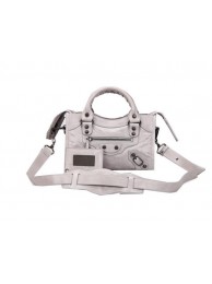 Balenciaga mini Classic First Bags 300295 Light Grey Tl16144Gw67