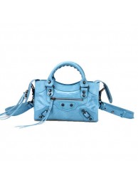 Balenciaga mini Classic First Bags 300295 SkyBlue Tl16141tL32