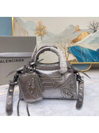 Balenciaga NEO CAGOLE XS HANDBAG 05812 gray Tl15851vm49