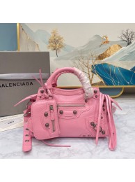 Balenciaga NEO CAGOLE XS HANDBAG 05812 pink Tl15852UF26