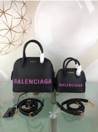 Balenciaga Shell Bag B8923 Black Tl16021nV16