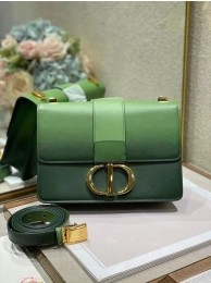 Best Dior 30 MONTAIGNE BAG green Gradient Calfskin M9203U Tl8676Ml87