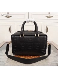 Best Quality Imitation Fendi Boston Bag 8BL141A black Tl13098dK58