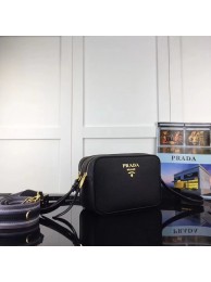 Best Replica Prada Calf leather Shoulder Bag 1BH082-2B black Tl6563zU69