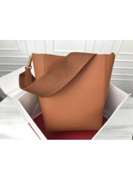 Celine Cabas Phantom Bags Original Calfskin Leather 3370 Brown Tl5022bT70