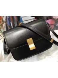 Celine Classic Box Flap Bag Smooth Leather C20447 Black Tl5173Xw85