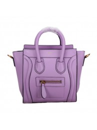 Celine Luggage Nano Bag Smooth Leather C106 Lavender Tl5229Oj66