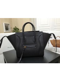 Celine Luggage Phantom Tote Bag Calfskin Leather CT3372 Black Tl5142Yf79