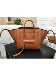 Celine Luggage Phantom Tote Bag Smooth Leather CT3372 Brown Tl5144Yo25