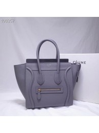 CELINE MICRO LUGGAGE HANDBAG IN LAMINATED LAMBSKIN 167793-13 Tl4915UM91