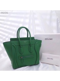 CELINE MICRO LUGGAGE HANDBAG IN LAMINATED LAMBSKIN 167793-4 Tl4924mV18