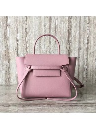 Celine NANO BELT BAG IN GRAINED CALFSKIN 99970 pink Tl5014bm74