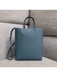 Celine Original Leather CABAS Bag 189813 Blue Tl4894oK58