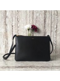 Celine Trio Crossbody Messenger Bag C55421 Black Tl5095yx89