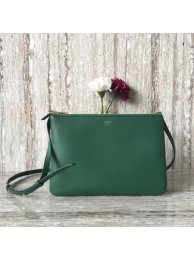 Celine Trio Crossbody Messenger Bag C55421 Green Tl5093io33