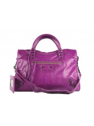 Cheap Balenciaga Classic Velo Bags 084332S Purple Tl16229sJ42