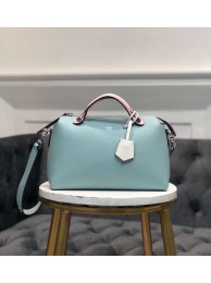 Cheap FENDI BY THE WAY REGULAR Small multicoloured leather Boston bag 8BL1245 green&pink Tl13141ZZ98