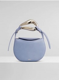 Chloe Original Calfskin Leather Bag 3S1350 sky blue Tl17877XW58