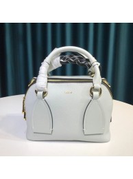 Chloe Original Calfskin Leather Bag 6C081 white Tl17899MB38