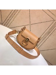 CHLOE Tess Small leather shoulder bag 3E153 apricot Tl17939EB28