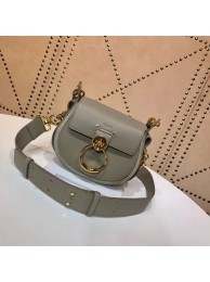 CHLOE Tess Small leather shoulder bag 3E153 grey Tl17943gE29