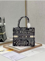 Copy 1:1 SMALL DIOR BOOK TOTE Embroidery C1331-8 Tl8308xD64