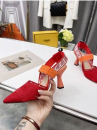 Copy Best FENDI Shoes FDS00045 Heel 8.5CM Tl13374Qc72