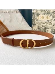 Copy Dior Leather Belt 30MM 2790 Tl10940Ey31