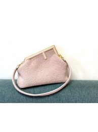 Copy FENDI FIRST MEDIUM sheepskin bag 8BP127AH pink Tl12777Kn92