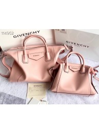 Designer Replica GIVENCHY Original Leather Shoulder Bag 63188 pink Tl18212CF36