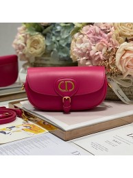 DIOR BOBBY EAST-WEST BAG Box Calfskin M9317S Rose Tl8086JD63