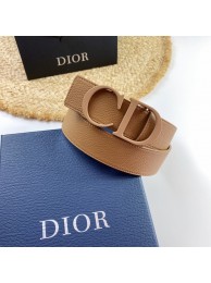 Dior Calf Leather Belt 35MM 2660 apricot Tl11056De45