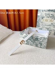 DIOR CARO PEARLS 15 MM BELT Calfskin 0286UW Tl10960lk46