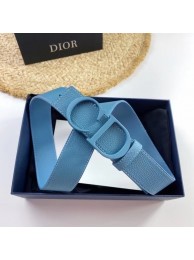 DIOR-ID BELT Raspberry Smooth Calfskin 35 MM B0111UM blue Tl11031tL32