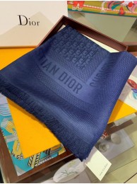 DIOR OBLIQUE CASHMERE C402 blue Tl11407yk28