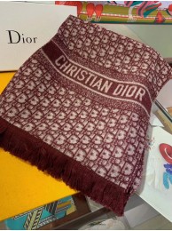 DIOR OBLIQUE STOLE IN WOOL AND CASHMERE C343 Tl11403iv85