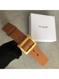 Dior Wide leather belt with 50 mm D4261 brown Tl11084va68