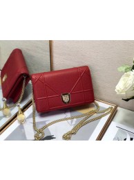 DIORAMA CALFSKIN CLUTCH M49P red Tl9076ea89