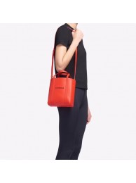 Fake Balenciaga Original Leather Mini Shopper Bag 6696 Red Tl16008bz90