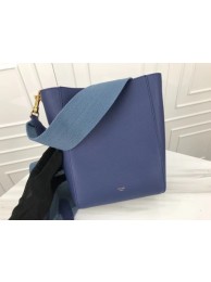 Fake Celine Cabas Phantom Bags Original Calfskin Leather 3370 Skyblue Tl5024eZ32