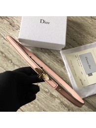 Fake Cheap Dior BEE BELT CALFSKIN B0387 pink Tl11090Kt89