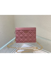 Fake DIOR MINI BOBBY BAG Gradient Cannage Lambskin C4106 pink Tl8400Iw51