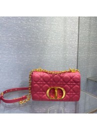 Fake Dior SMALL DIOR CARO BAG Soft Cannage Calfskin M9241 rose Tl8740tu77