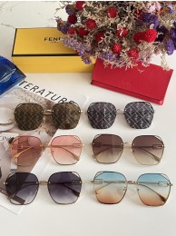 Fake Fendi Sunglasses Top Quality FDS00045 Tl14252Qv16